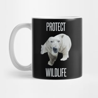 protect wildlife - polar bear Mug